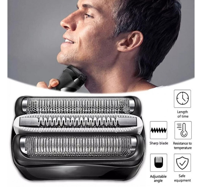 Сітка та ріжучий блок Braun Series 3 32S для бритви Type 5772, 5773, 5774, 5776, 5778, 5409, 5411, 5413, 5414, 5415, 5416 Сумісний