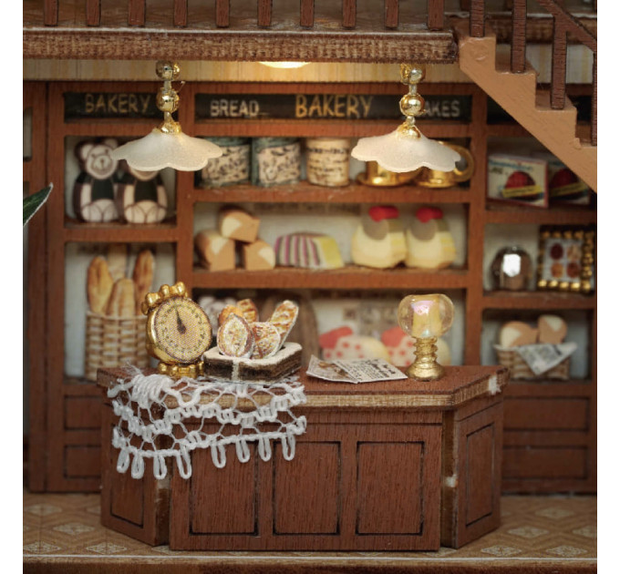 Румбокс coffee bakery – Миниатюрный бук нук с террасой для сборки