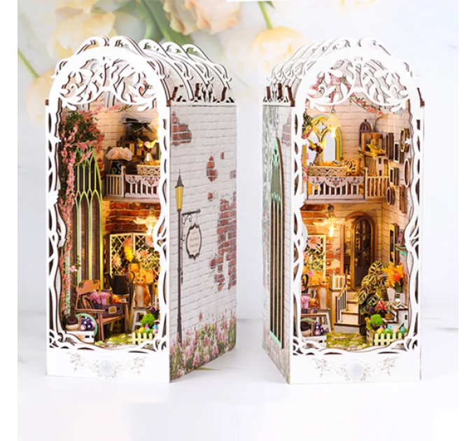 Румбокс "Цветочный домик" book nook