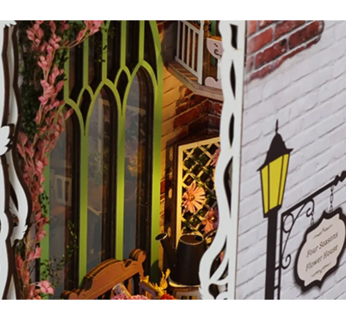 Румбокс "Цветочный домик" book nook