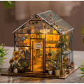 Бук-нук румбокс "Скляна оранжерея" – мініатюрна теплиця з підсвіткою