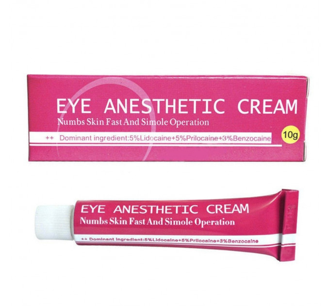 Крем для знеболення шкіри Eye Anesthetic Cream 10 г для косметологічних процедур