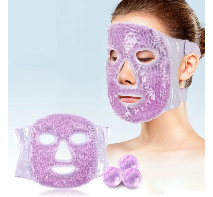 Гелева маска для обличчя — для холодної та гарячої терапії Гелева маска для обличчя — для холодної та гарячої терапії