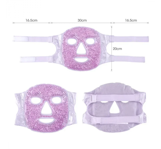 Гелева маска для обличчя — для холодної та гарячої терапії Гелева маска для обличчя — для холодної та гарячої терапії