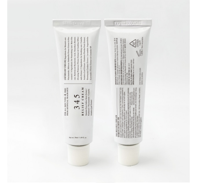 Dr. Althea Pro Lab 345 Relief Cream відновлювальний крем для обличчя 50 мл