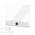 LED лампа для читання з акумулятором та регулюванням яскравості біла, сенсорна, Type-C