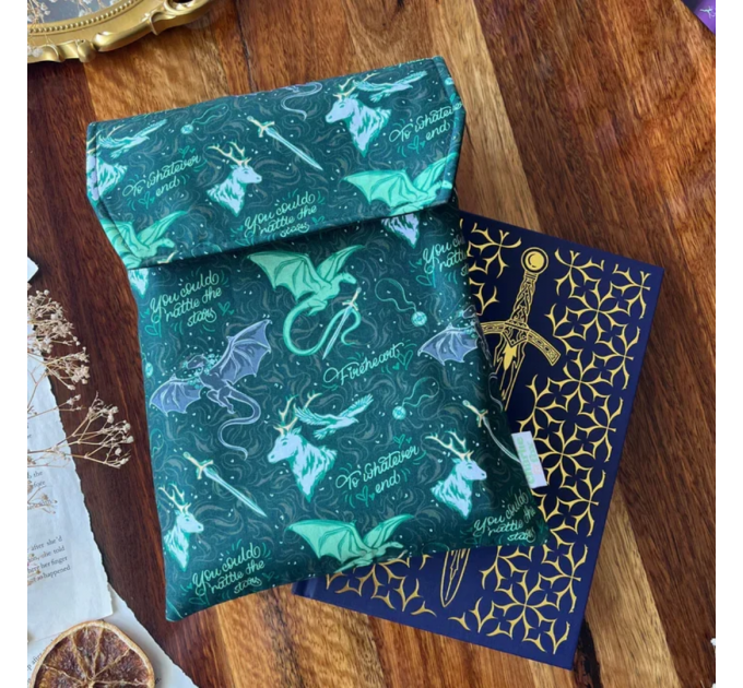 Тканинний чохол для книги A5 універсальний захисна обкладинка для паперових книг