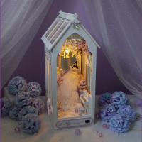 Book Nook румбокс “Eternal Fantasy” з підсвіткою — декоративний мініатюрний будиночок