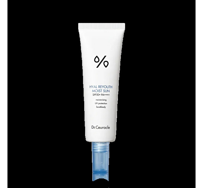 Сонцезахисний крем Dr.Ceuracle Hyal Reyouth Moist Sun SPF50+ PA++++ 50 мл