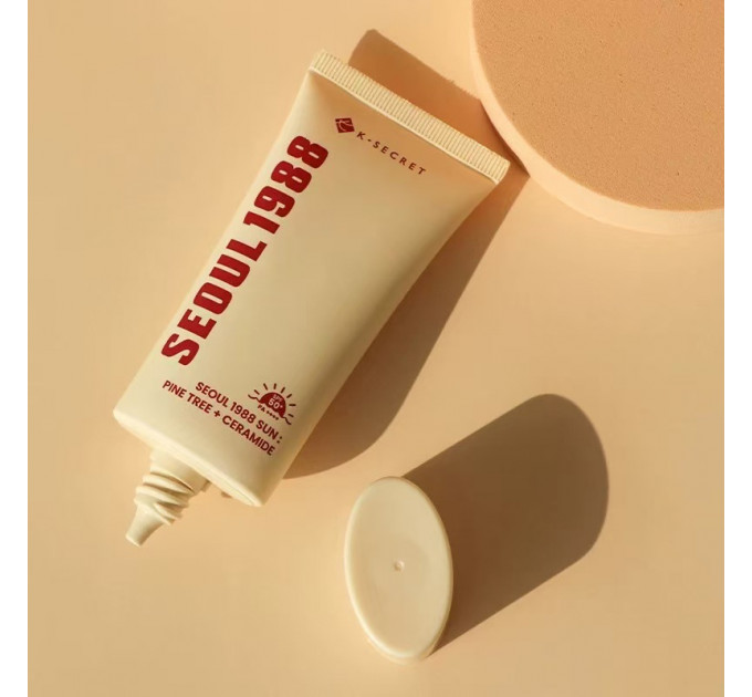 Зволожуючий сонцезахисний крем K-Secret Seoul 1988 SPF 50+ 50 мл