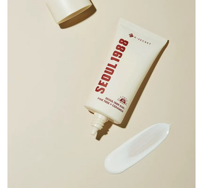 Зволожуючий сонцезахисний крем K-Secret Seoul 1988 SPF 50+ 50 мл