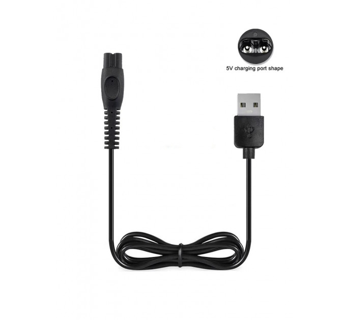 Кабель USB (USB-A зарядка) на електростанок Philips OneBlade QP2724, QP2734, QP2824, QP2834, QP4530, CP1788/01