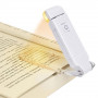 Светодиодная USB лампа для чтения книг 3 режима яркости белая