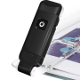 Світлодіодний USB світильник лампа затискач для читання книг з акумулятором 3 режимами яскравості Book Lamp чорний Світлодіодний USB світильник лампа затискач для читання книг з акумулятором 3 режимами яскравості Book Lamp чорний