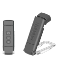 Світлодіодна USB лампа для читання книг з 5 режимами яскравості чорна