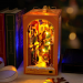 Бук-нук Merry Christmas з підсвіткою — різдвяна декоративна вставка для полиці