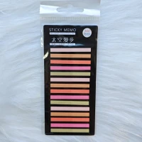 Стікери STICKY MEMO "Весняний сад" – пастельні прозорі стікери