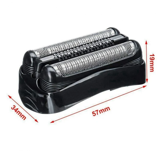 Сітка та ріжучий блок 21B для бритви Braun Series 3, Cruzer5, Braun S3, 300, 310, 320, 330, 3010, 3020, 3090c