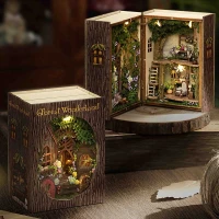 Румбокс сказочная миниатюрная книга-домик с подсветкой бук нук