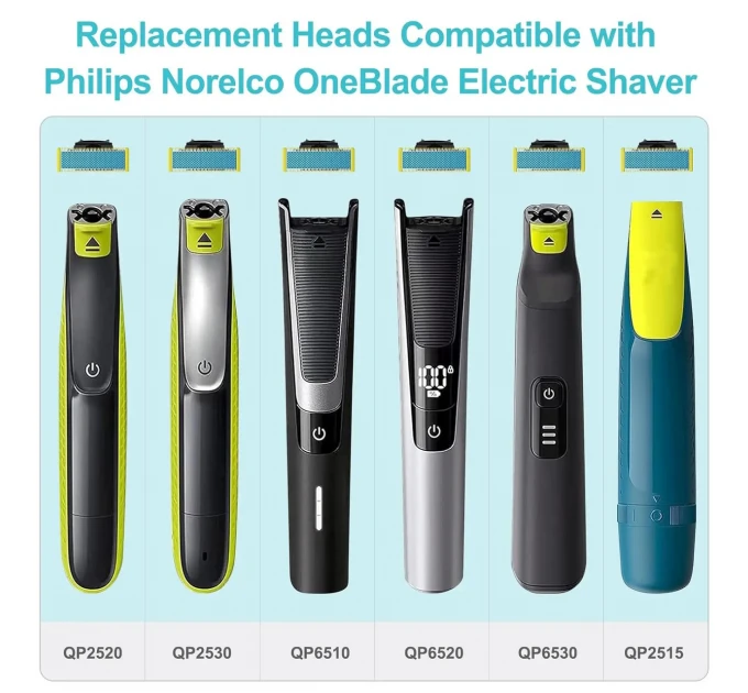 Сменные лезвия Philips OneBlade QP225/50 Anti-Friction насадка для триммера филипс ванблейд