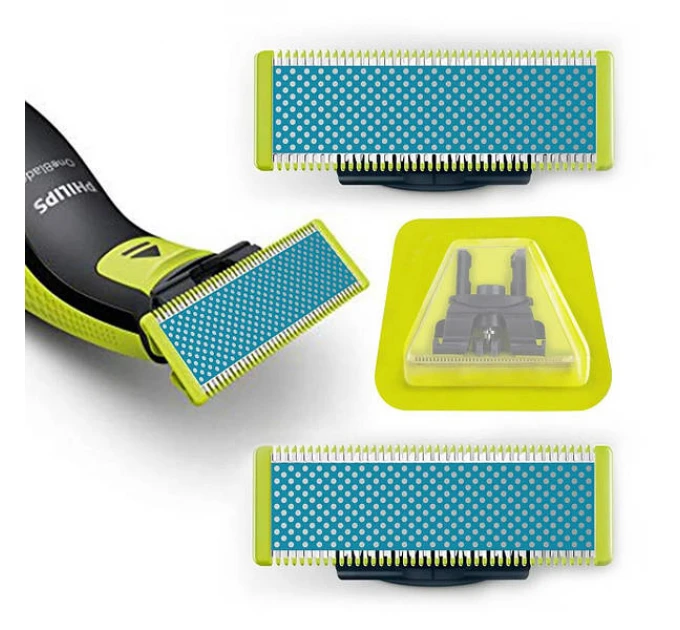 Сменные лезвия Philips OneBlade QP225/50 Anti-Friction насадка для триммера филипс ванблейд