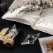 Держатель для страниц книги прозрачный