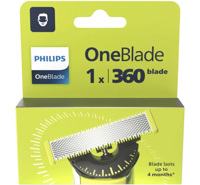 Сменные лезвия Philips OneBlade 360